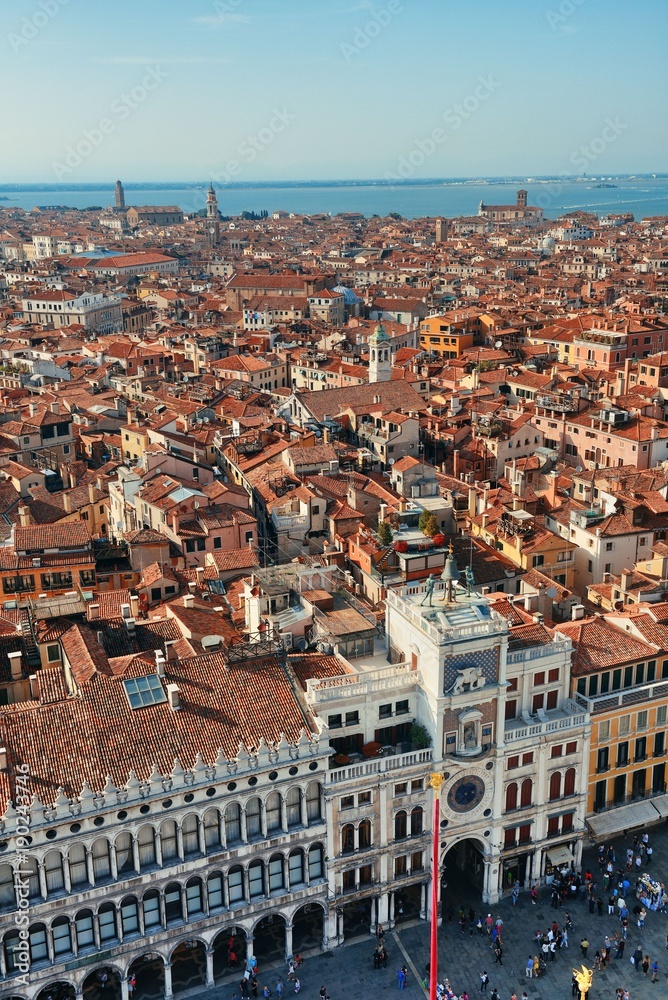 Piazza San Marco bell tower view