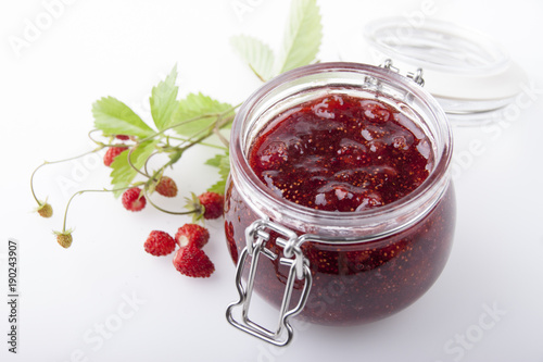 Jam from wild strawberry