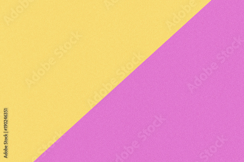 Two color paper with yellow and pink of the image. Background