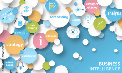 BUSINESS INTELLIGENCE concept banner