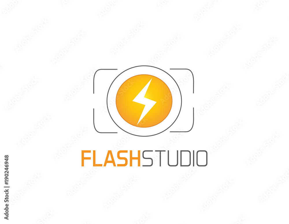 Flash studio logo Flash studio logo