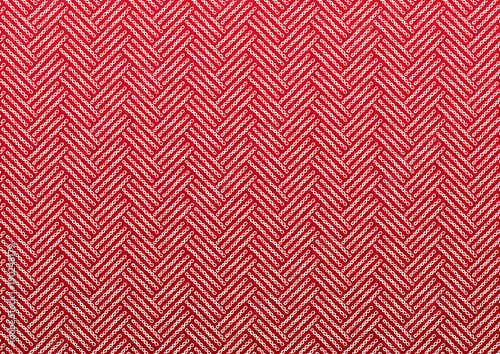 刺繍文様「網代文」（和風着物パターン）赤色