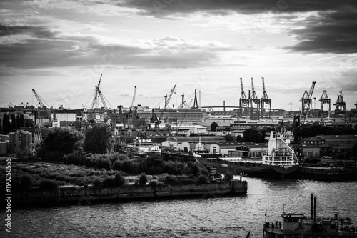 Hamburg im Schwarz-Weiß