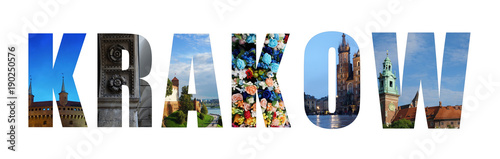 Krakow Poland collage