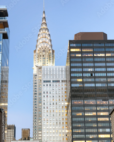 New York Manhattan skyline and buildings