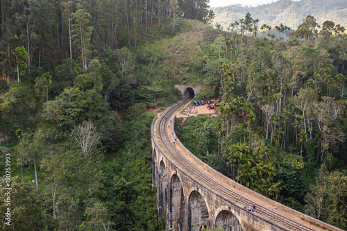 The Nine Arches Bridge Demodara is one of the iconic bridges in Sri Lanka.
