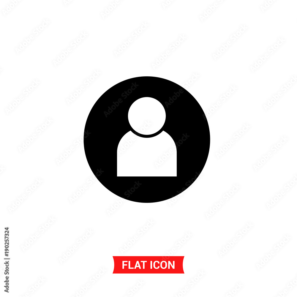 Profile photo vector icon Profile photo vector icon