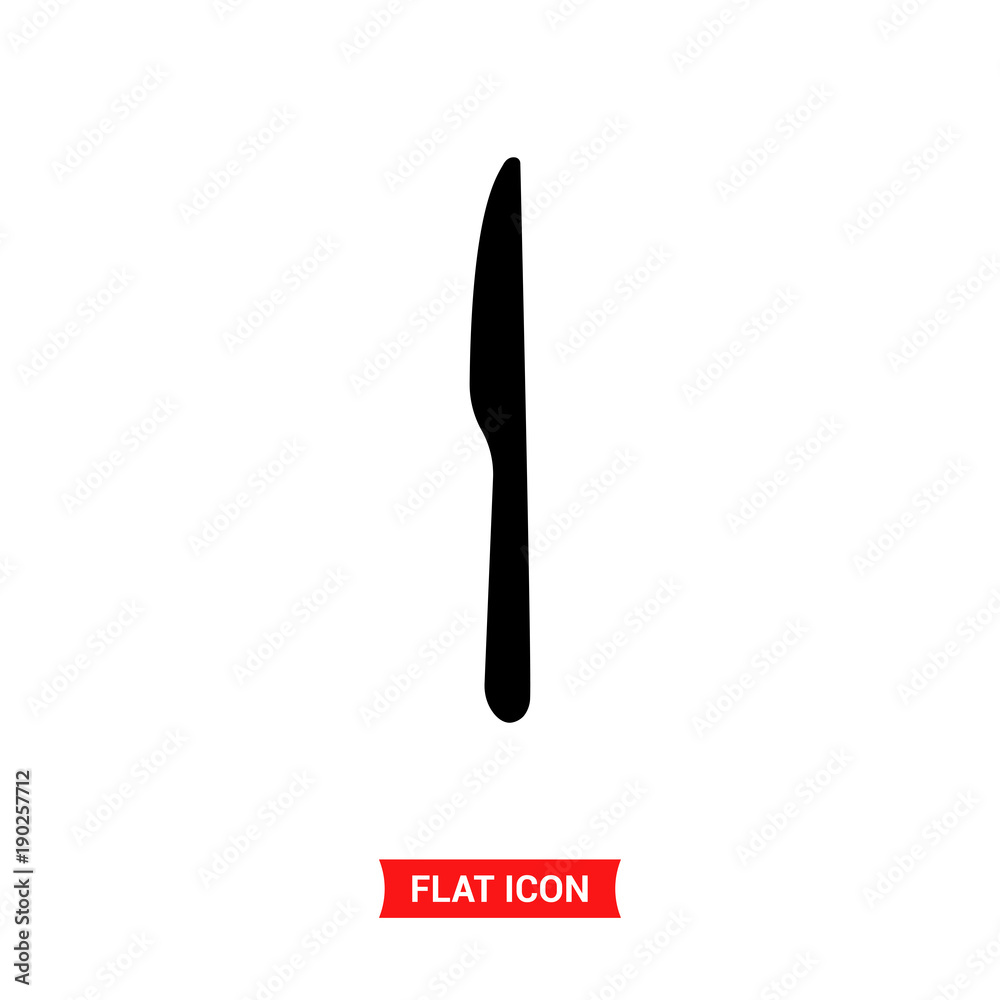 Knife vector icon Knife vector icon