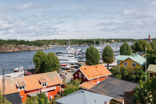 Island of Sandhamn in Sweden photo