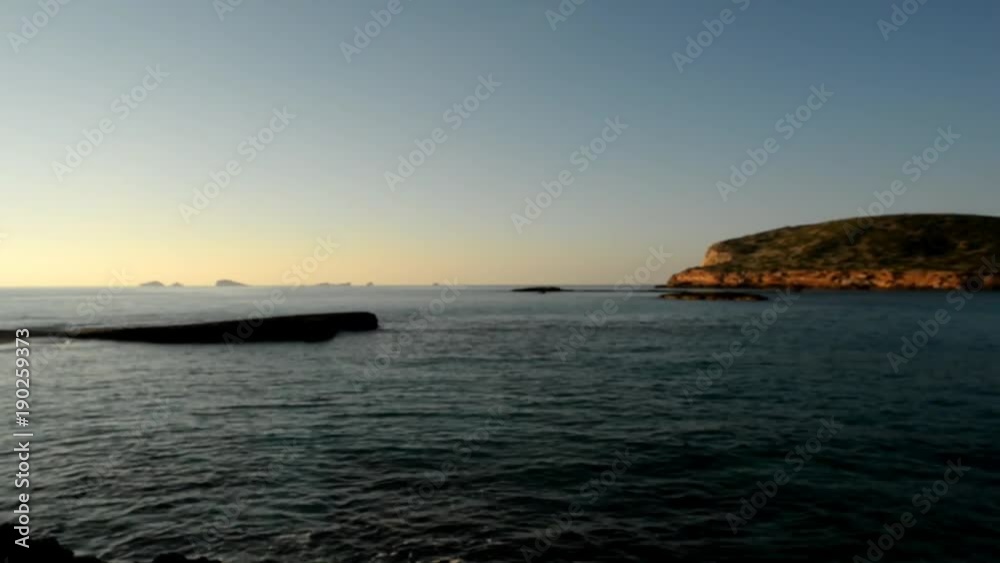 Cala Comte beach on the island of Ibiza, Balearic Islands Cala Comte beach on the island of Ibiza, Balearic Islands