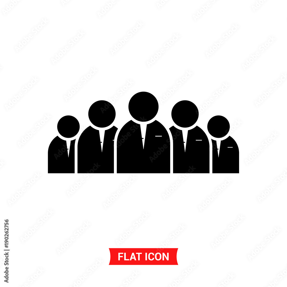 Team vector icon Team vector icon