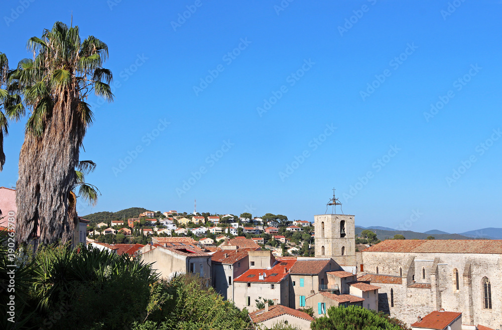 Provence - Hyères - Saint Paul Church and old town