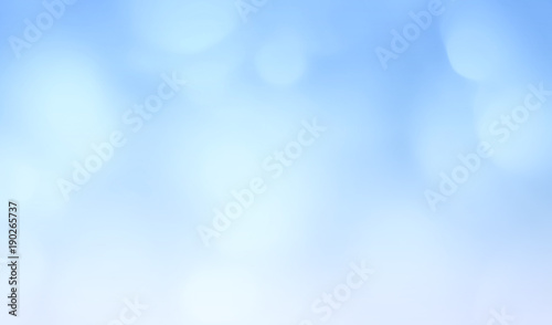 Blurred abstract blue background, space for design element