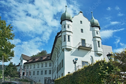 Austria-view of the castle Hofen near Lake Constance