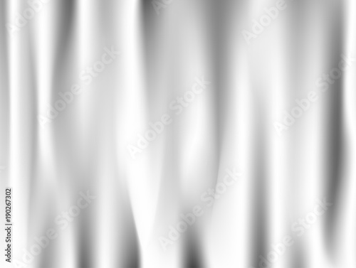 Abstract white background Vector White Satin Silky Cloth Fabric Textile Drape with Crease Wavy Folds. with soft waves and white fabric, waving in the wind