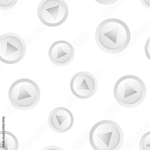 Free Download Play video seamless pattern background. Business flat vector illustration. Play button symbol pattern. - GFXLoad