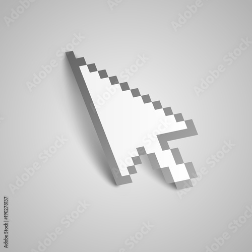 Vector arrow cursor