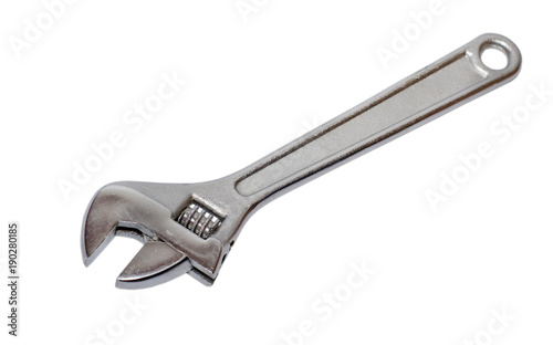 Adjustable wrench isolated © Олександр Луценко