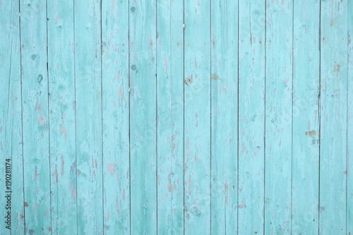 turquoise background from old boards