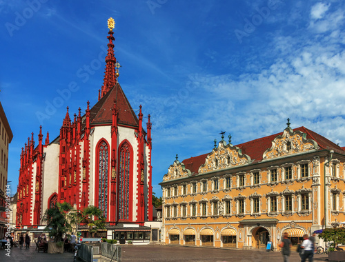 Marienkapelle (Mary's Chapel) in Wurzburg - Germany