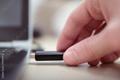Utilisation d'une clé USB