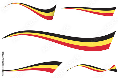 RUBAN TRICOLORE BELGE