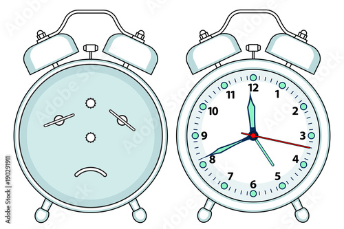 Alarm clock illustration