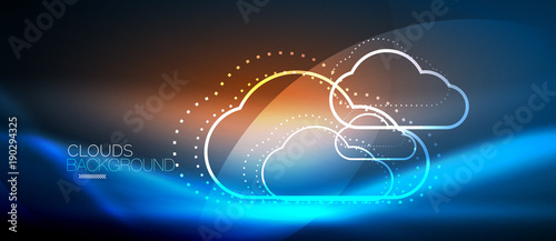 Vector cloud computing, storage concept