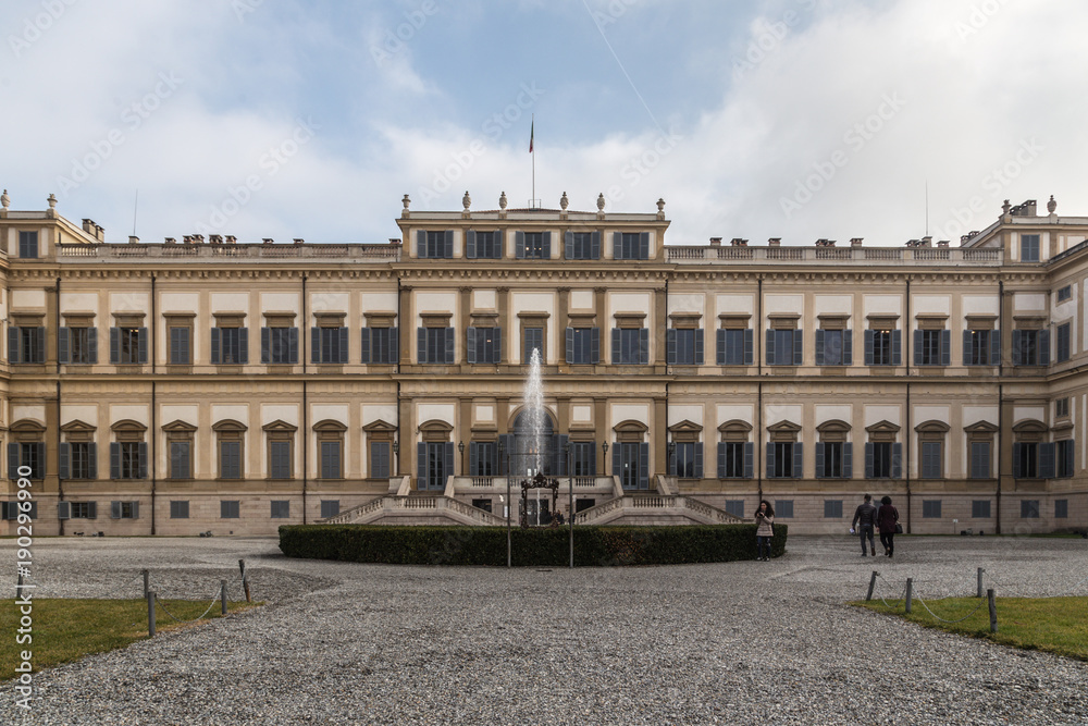 Monza villa reale royal villa king s palace lombardy italy january