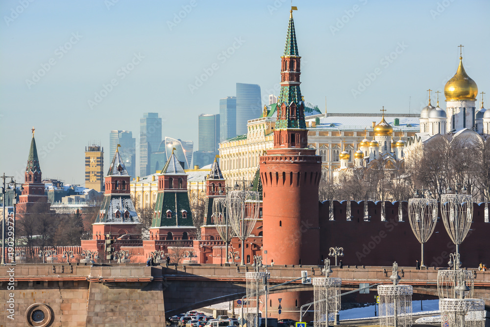 Fototapeta premium The Moscow Kremlin.