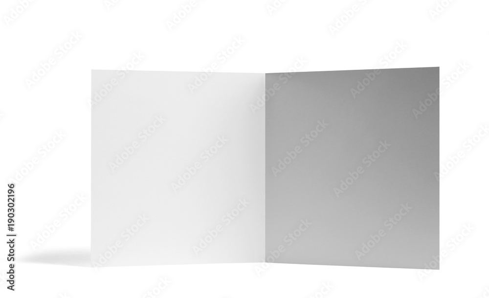 folded leaflet white blank paper template book folded leaflet white blank paper template book