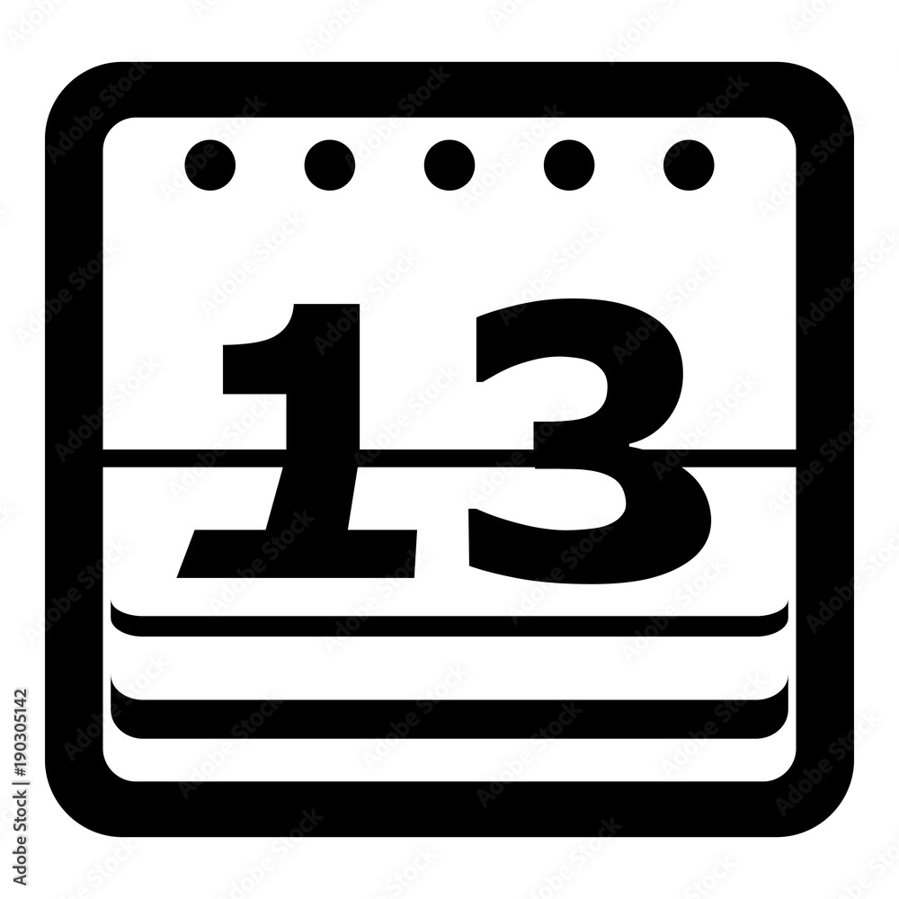 Date calendar icon, simple style Date calendar icon, simple style