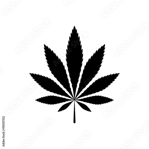 cannabis vector icon