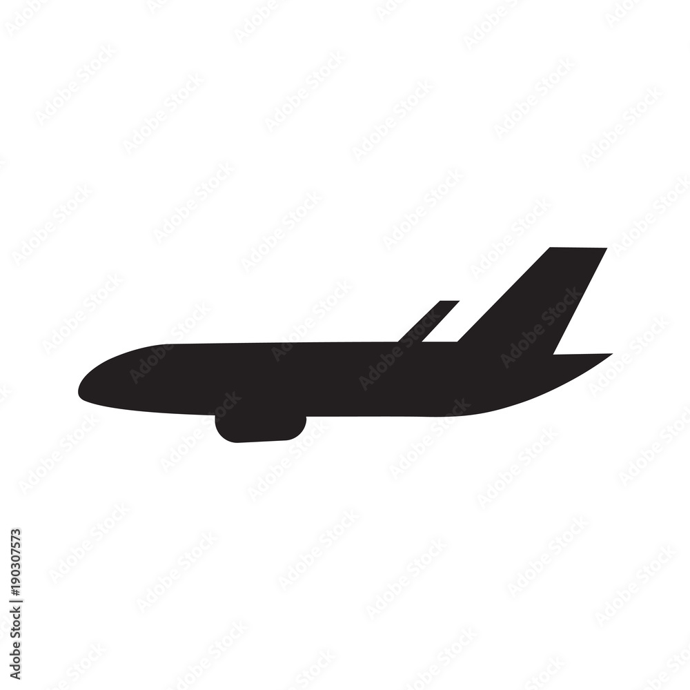 airplane icon- vector illustration airplane icon- vector illustration