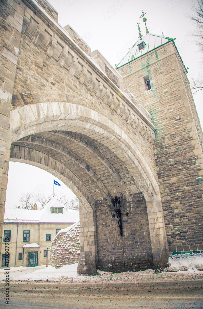 entrance to old quebec city
