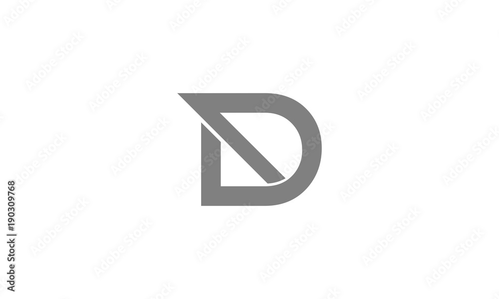 Initial based clean and minimal Logo. D letter creative fonts monogram icon symbol, D letter designs for logo and icons Initial based clean and minimal Logo. D letter creative fonts monogram icon symbol, D letter designs for logo and icons
