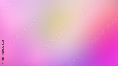 Sunny summer bright sweet multicolor blurred Background. Purple, ultraviolet, violet, red - fashion pop art gradient mesh. Trendy hipster out-of-focus effect. Horizontal Layout.