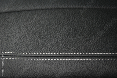 Wallpaper Mural Leather texture background. Modern business car interior detail. Torontodigital.ca