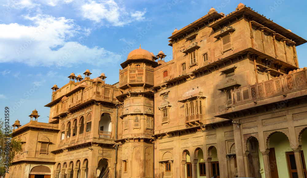 Junagarh Fort Bikaner Rajasthan royal palace building exterior.