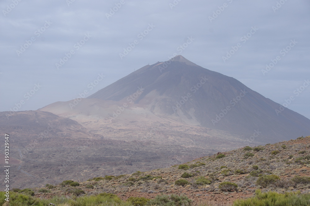 View of Caldera Teide in Tenerife