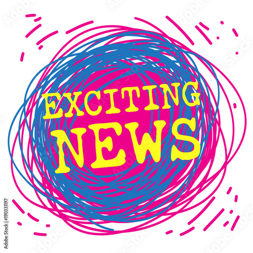 Exciting News Poster or Banner