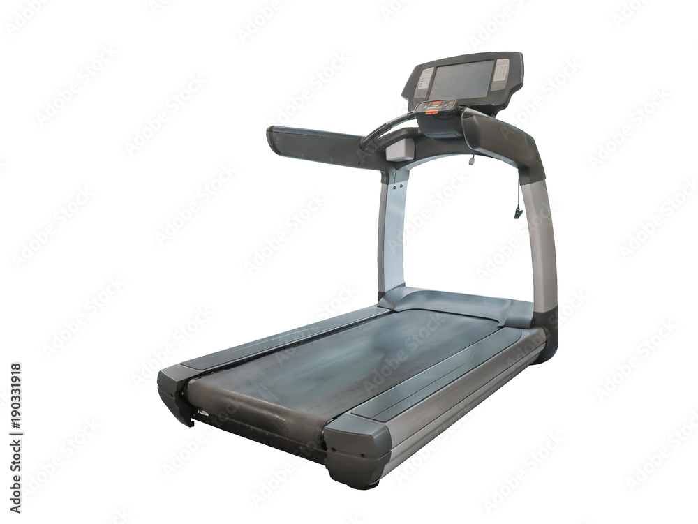 Treadmill isolated on white background Treadmill isolated on white background