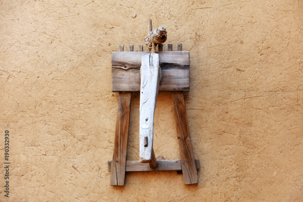 The ancient Chinese farming tools Stock Photo Adobe Stock