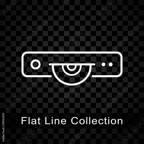 video player icon on checkered background