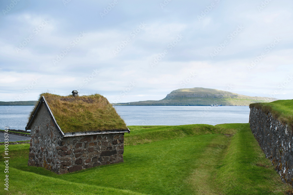 Stone House on Green Lawn Stone House on Green Lawn