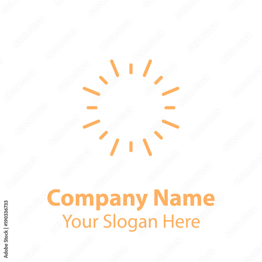 Abstract logo design, circle vector logo design Abstract logo design, circle vector logo design