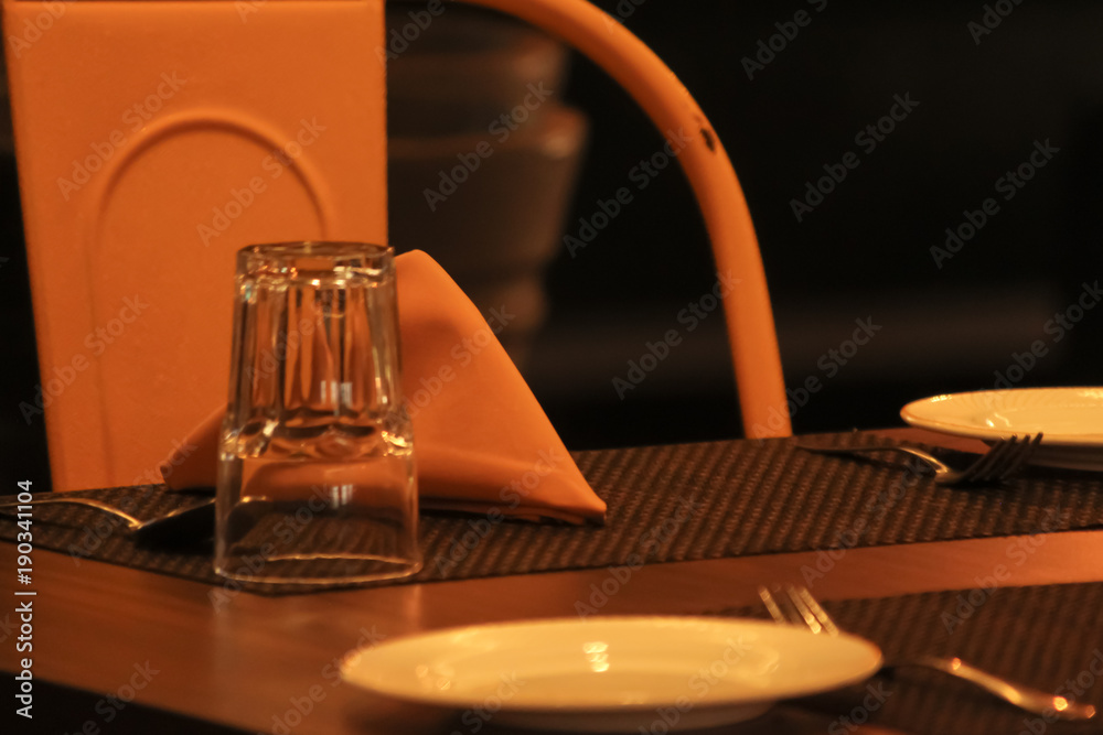 Restaurant dining background