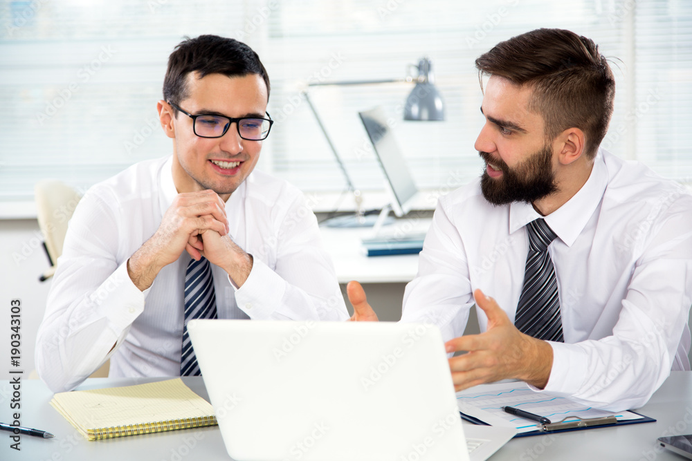 Obraz premium Businessmen