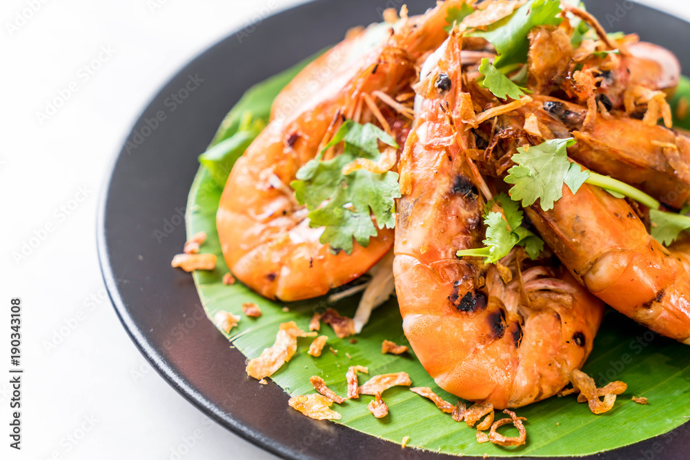 fried shrimp with garlic fried shrimp with garlic