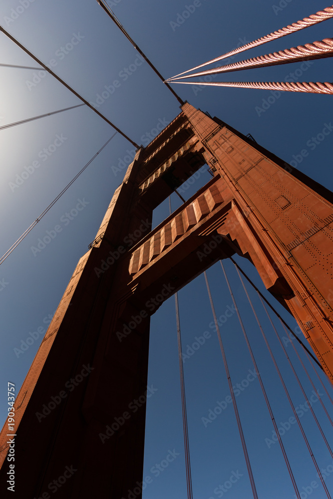 Fototapeta premium Golden Gate Tower